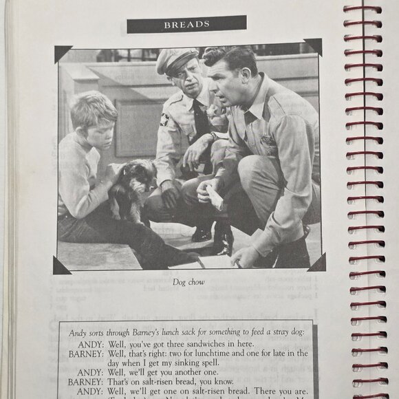 Vintage 1991 Aunt Bee's Mayberry Cookbook Rutledge Hill Press - Picture 6 of 9